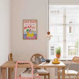 Margarita Cocktail Art Print Colourful Kitchen & Home Bar Decor - thumbnail 2