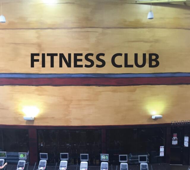 Fitness Club Wall Decal, Gym Decal - image 1