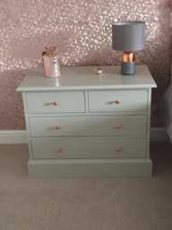 Chest Of Drawers - 2 Over Edwardian Style