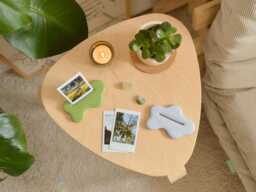 Custom Polaroid Frame & Genuine Polaroids - Personalised Aesthetic Room, Desk & Dorm Decor Dopamine Handmade Photo Gift Idea - thumbnail 1