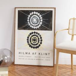 Hilma Af Klint Art Print, Abstract Poster, Wall Art, Surrealist Modern Pattern Gift Idea, A1/A2/A3/A4 - thumbnail 2