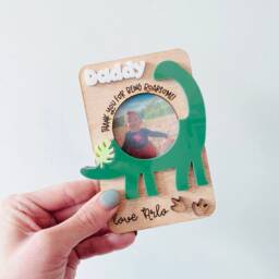 Father's Day Photo Frame Magnet, Ideal Gift For Dad, Papa, Grandparents Etc, Fully Personalised - thumbnail 2
