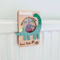 Father's Day Photo Frame Magnet, Ideal Gift For Dad, Papa, Grandparents Etc, Fully Personalised - thumbnail 1