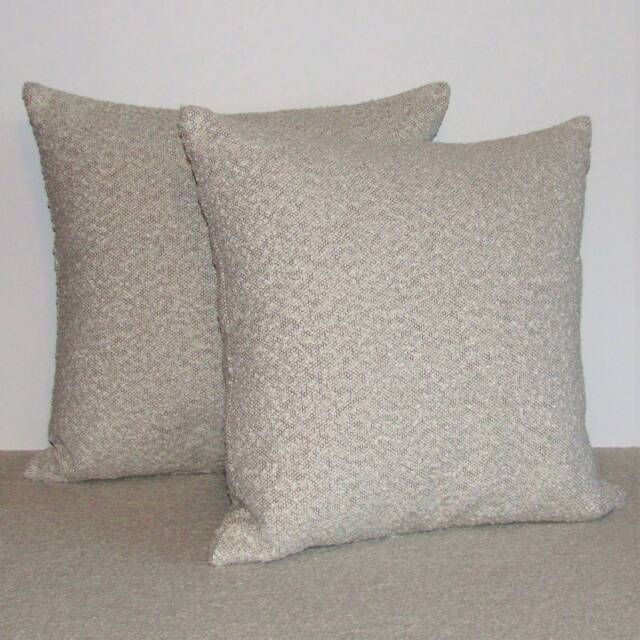 Ovis Ecru Boucle Cushion Cover - image 1