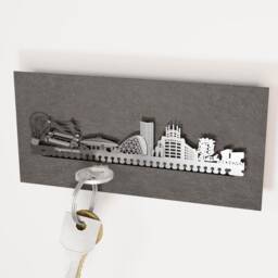 Eindhoven Souvenir Gift Tube - Stylish City Silhouette & Landmarks Perfect Memento & Collector's Item - thumbnail 2