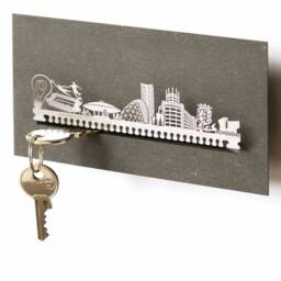 Eindhoven Souvenir Gift Tube - Stylish City Silhouette & Landmarks Perfect Memento & Collector's Item - thumbnail 1
