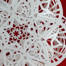 Radiance & Stars Intricate Layered 3D Snowflake For All Year Round - thumbnail 3