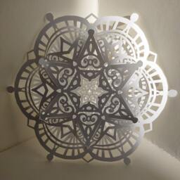 Radiance & Stars Intricate Layered 3D Snowflake For All Year Round - thumbnail 4
