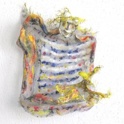 Modern Metal Sculpture Capitan & Little Mermaid Ooak - thumbnail 4