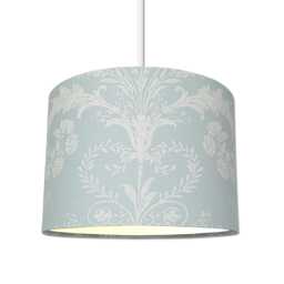 Lampshades in Laura Ashley Josette Duck Egg Fabric Handmade Free Delivery - thumbnail 2