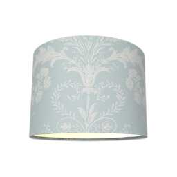 Lampshades in Laura Ashley Josette Duck Egg Fabric Handmade Free Delivery - thumbnail 1