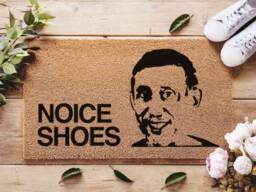 Noice Shoes - Funny Welcome Mat Nice Door Home D??cor Tv Coir Doormat Housewarming Gift Tiktok - thumbnail 1