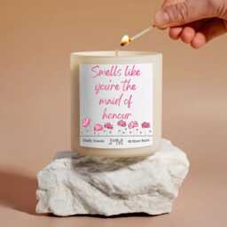 Maid Of Honour Proposal Gift. Gift For Maid Honour. Candle Proposal. Wedding Gifts - thumbnail 1