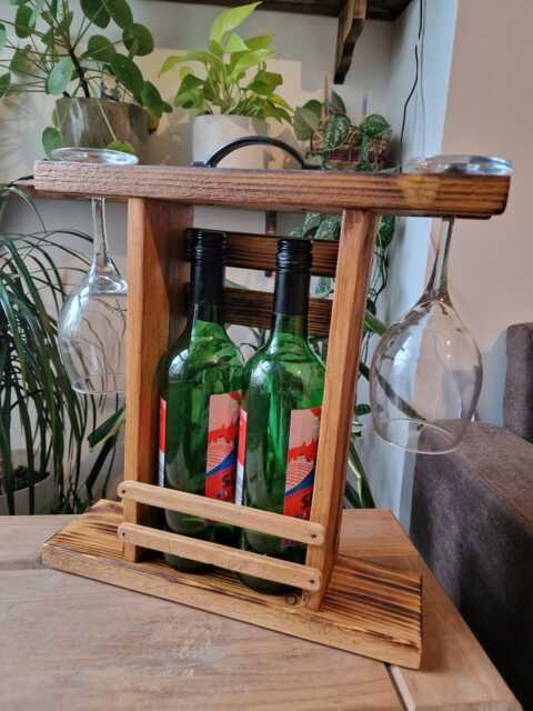 Wine Rack For Wall & On Table - image 1