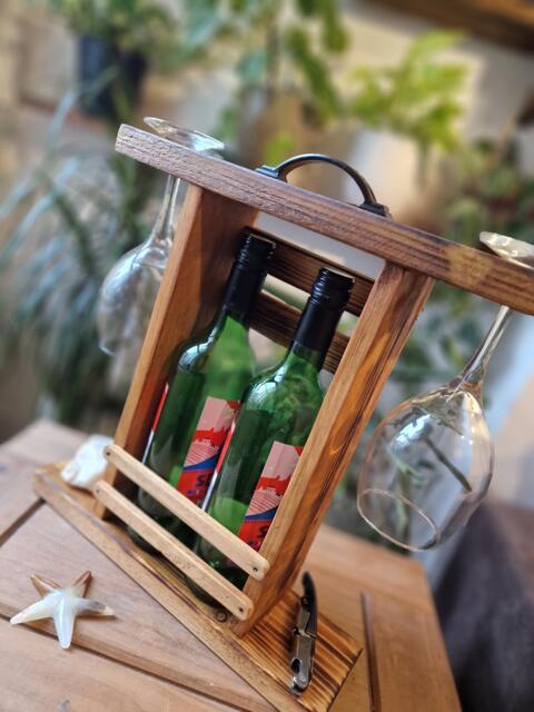 Wine Rack For Wall & On Table - image 1