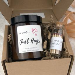 Thinking Of You Candle Gift Set Soy Wax Sympathy & Matches - thumbnail 3