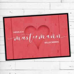 "Floor Mat ""Love"