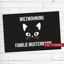 "Doormat ""Miezwohnung"