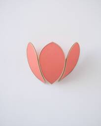 Fleur Tile & Gold Wall Light - thumbnail 1
