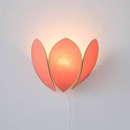 Fleur Tile & Gold Wall Light - thumbnail 2