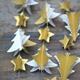 Eco-Friendly Decor, Christmas Tree Garland, Party Decorations, Gold New Years Eve, Jingle Bells, Theme Party, Golden - thumbnail 3