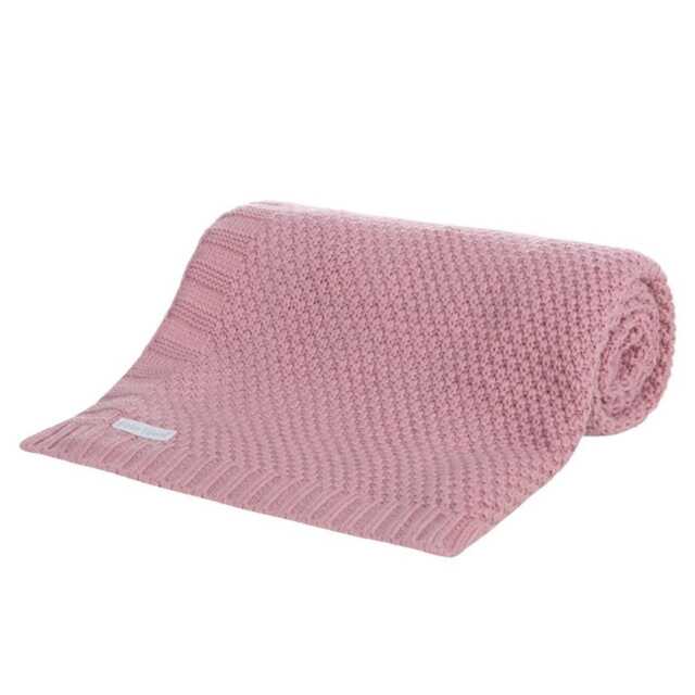 Personalised Winnie The Pooh Hunny Embroidered Cable Knit Baby Blanket 100cm 2 Colors Super Soft New - image 1