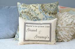 Mother's Day Gift, Personalized Pillow, Gift Idea, Grandparent Christmas Pillow Grandmother, For Her - thumbnail 1