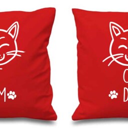 Cat Couples Cushion Covers Mum Dad Birthday Christmas Valentines Anniversary - thumbnail 3