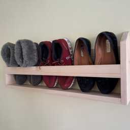 Shoe Rack/Hall Organiser Wall Mounted Hanging Shoes, Trainers, Slippers Storage - Free Delivery - thumbnail 2