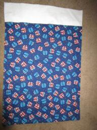 Flip Flops Red White & Blue Standard Pillowcase - thumbnail 1