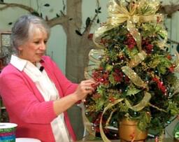 Make A Christmas Tree Topper, Learn How To Beautiful Bows, Decorate Your Tree, Diy, Instructional Ribbon Tutorial, Bows - thumbnail 3