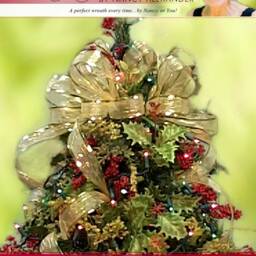 Make A Christmas Tree Topper, Learn How To Beautiful Bows, Decorate Your Tree, Diy, Instructional Ribbon Tutorial, Bows - thumbnail 2