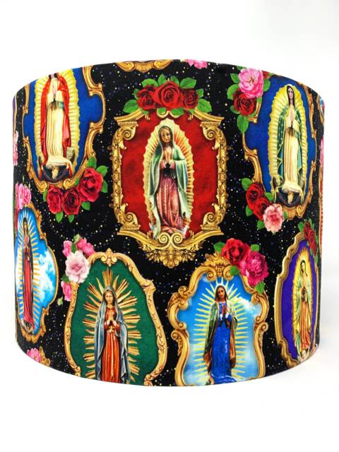 Our Lady Of Guadalupe Lampshade Religious Light Shade For Table/Ceiling Lamps - image 1