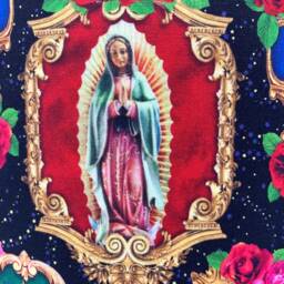 Our Lady Of Guadalupe Lampshade Religious Light Shade For Table/Ceiling Lamps - thumbnail 4