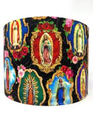 Our Lady Of Guadalupe Lampshade Religious Light Shade For Table/Ceiling Lamps
