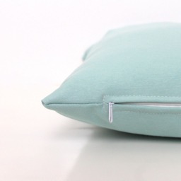Aqua Pillow Cover, Solid, Cotton, All Sizes, Home Gifts For You - thumbnail 2
