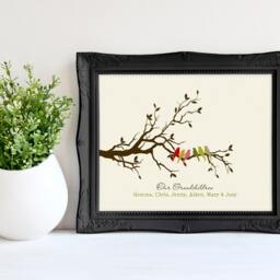 Grandparents Gifts For Christmas, Gifts, Gift Ideas, Personalized From Grandkids Print 8 X 10 - thumbnail 2