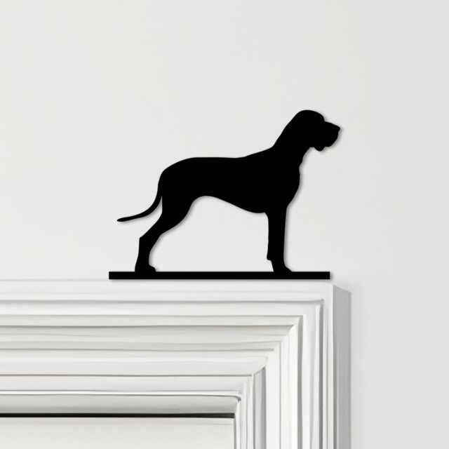 Door Topper Dog Great Dane Various Colours Top Of Decorative Sign - Novelty Wall Decor, Frame Art, Art - image 1