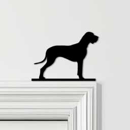 Door Topper Dog Great Dane Various Colours Top Of Decorative Sign - Novelty Wall Decor, Frame Art, Art - thumbnail 1