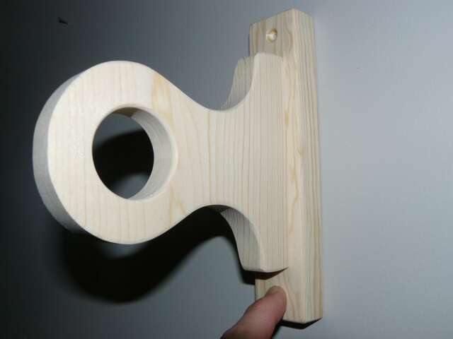 Arched Wall Brackets With Back Piece - image 1