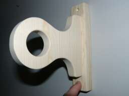 Arched Wall Brackets With Back Piece