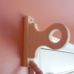 Arched Wall Brackets With Back Piece - thumbnail 2