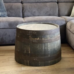 Whiskey Barrel Coffee Table - Half - thumbnail 3