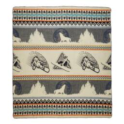 Snowboarding Gifts For Him - Blanket Southwestern Throw Reversible Birthday Men - thumbnail 3