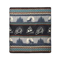 Snowboarding Gifts For Him - Blanket Southwestern Throw Reversible Birthday Men - thumbnail 2