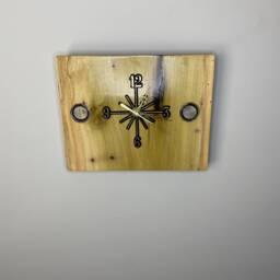 Wyoming Handmade State Quarter Clock With Inlaid Quarters. Fully Customizable - thumbnail 3