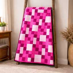 Whispering Meadows Quilt Pattern - Floral Patchwork Throw - PDF Download - thumbnail 3