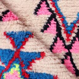 Moroccan Rug Pink , Moroccan Rug 8x10 9x12 Azilal Rug, Carpet Berber Azilal Area Rugs - thumbnail 2