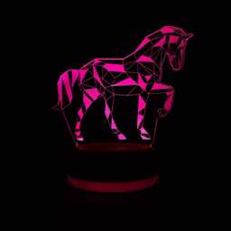 Unicorn Led Night Light, Gift, Bedroom Decor, Kids Lights, Light