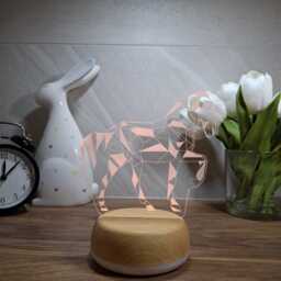 Unicorn Led Night Light, Gift, Bedroom Decor, Kids Lights, Light - thumbnail 2
